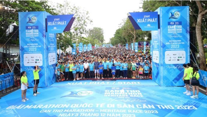 Tất cả đã sẵn sàng cho Giải Marathon Quốc tế Di sản Cần Thơ 2024