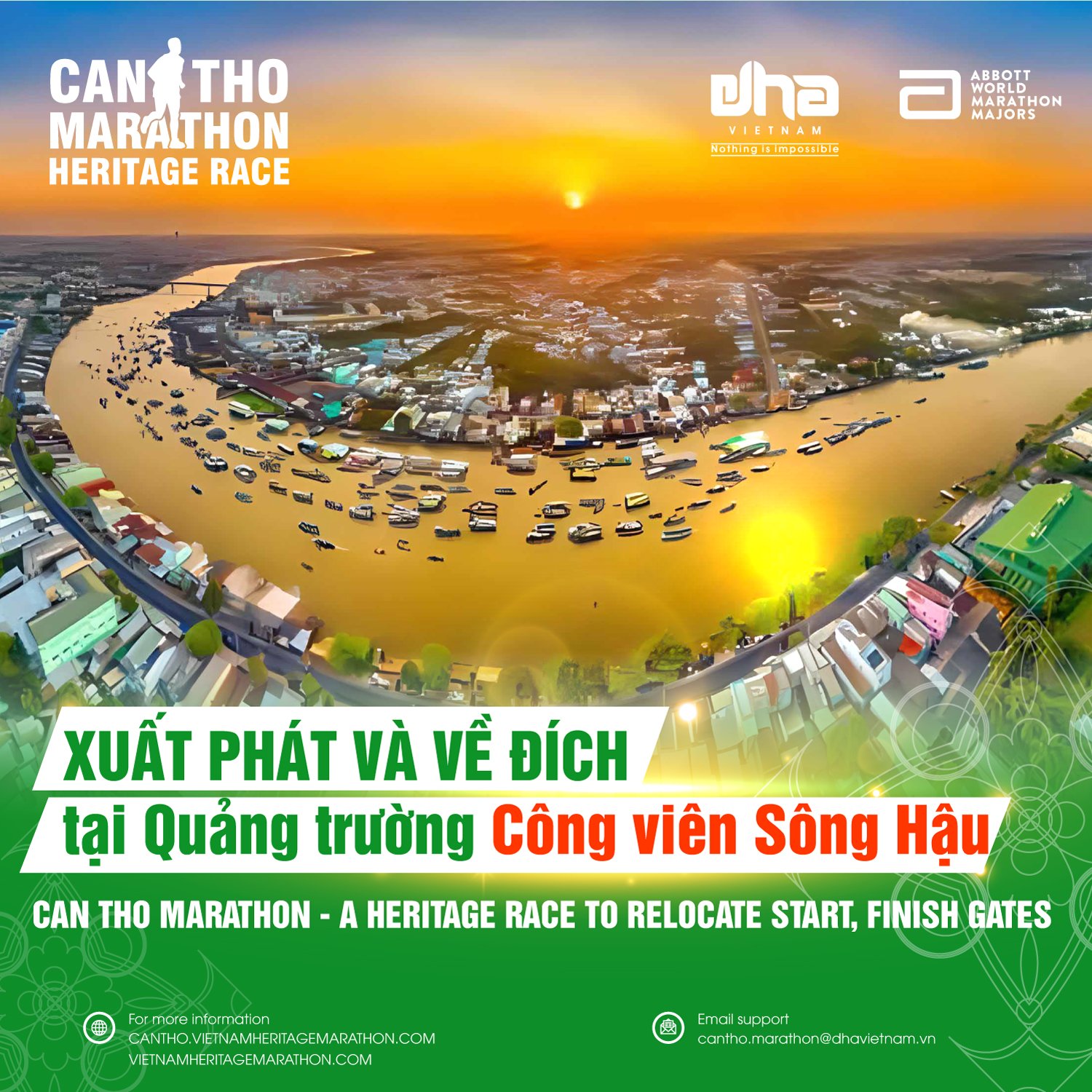 Can Tho Marathon - A Heritage Race Relocates Start, Finish Gates