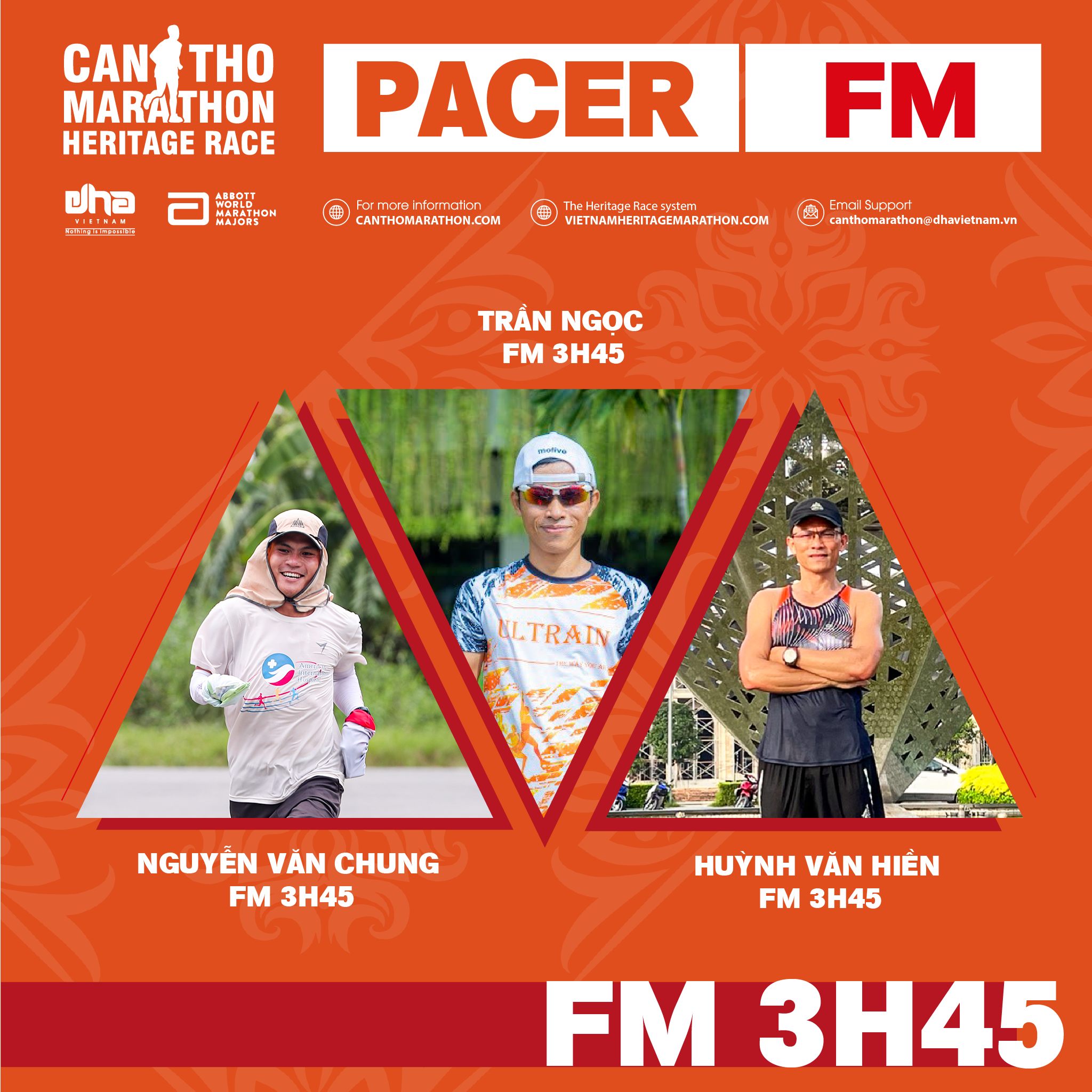 Can Tho Marathon – A Heritage Race 2022: Pacer Team