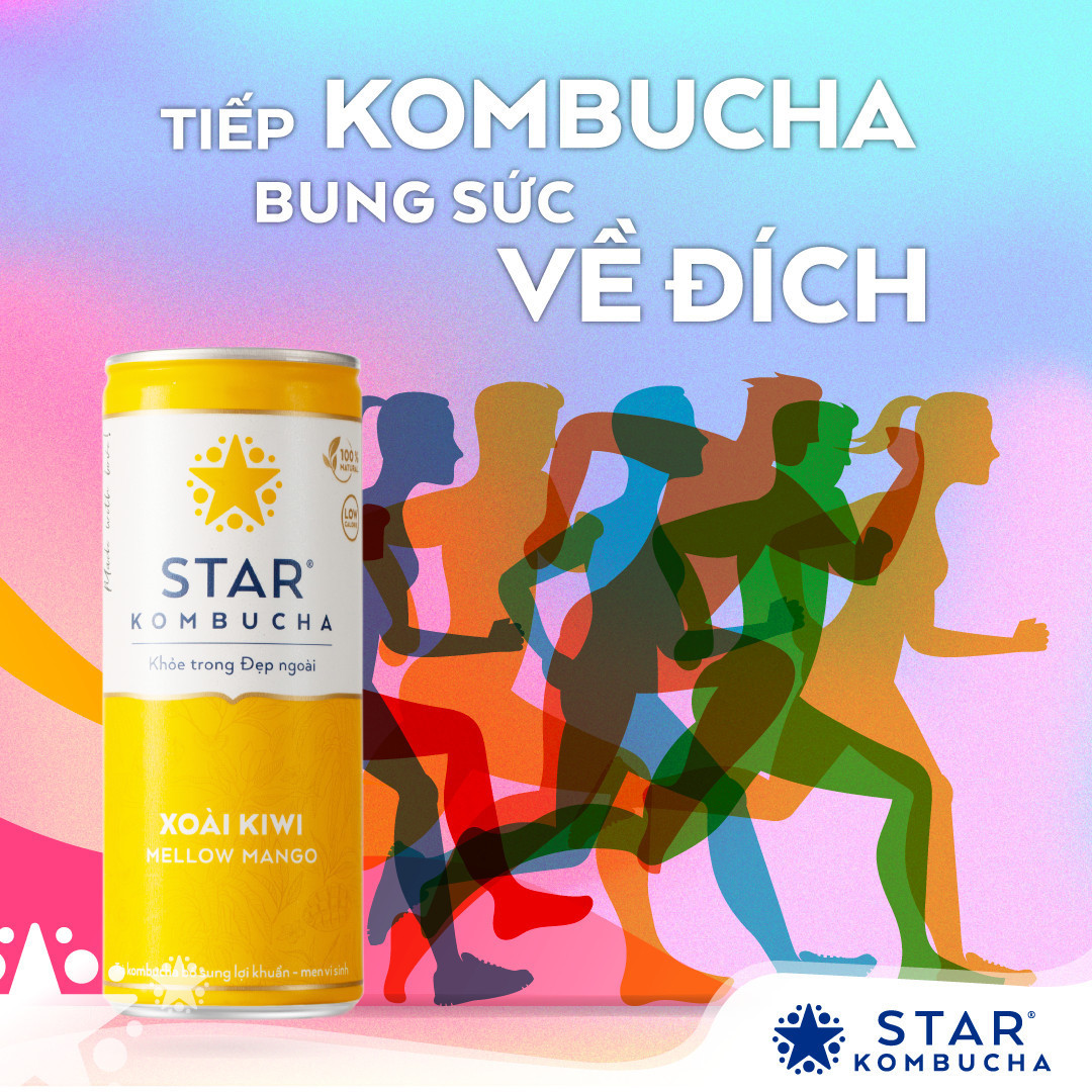 Star Kombucha Tiếp Sức VĐV Giải Marathon Quốc Tế Di Sản Cần Thơ 2022