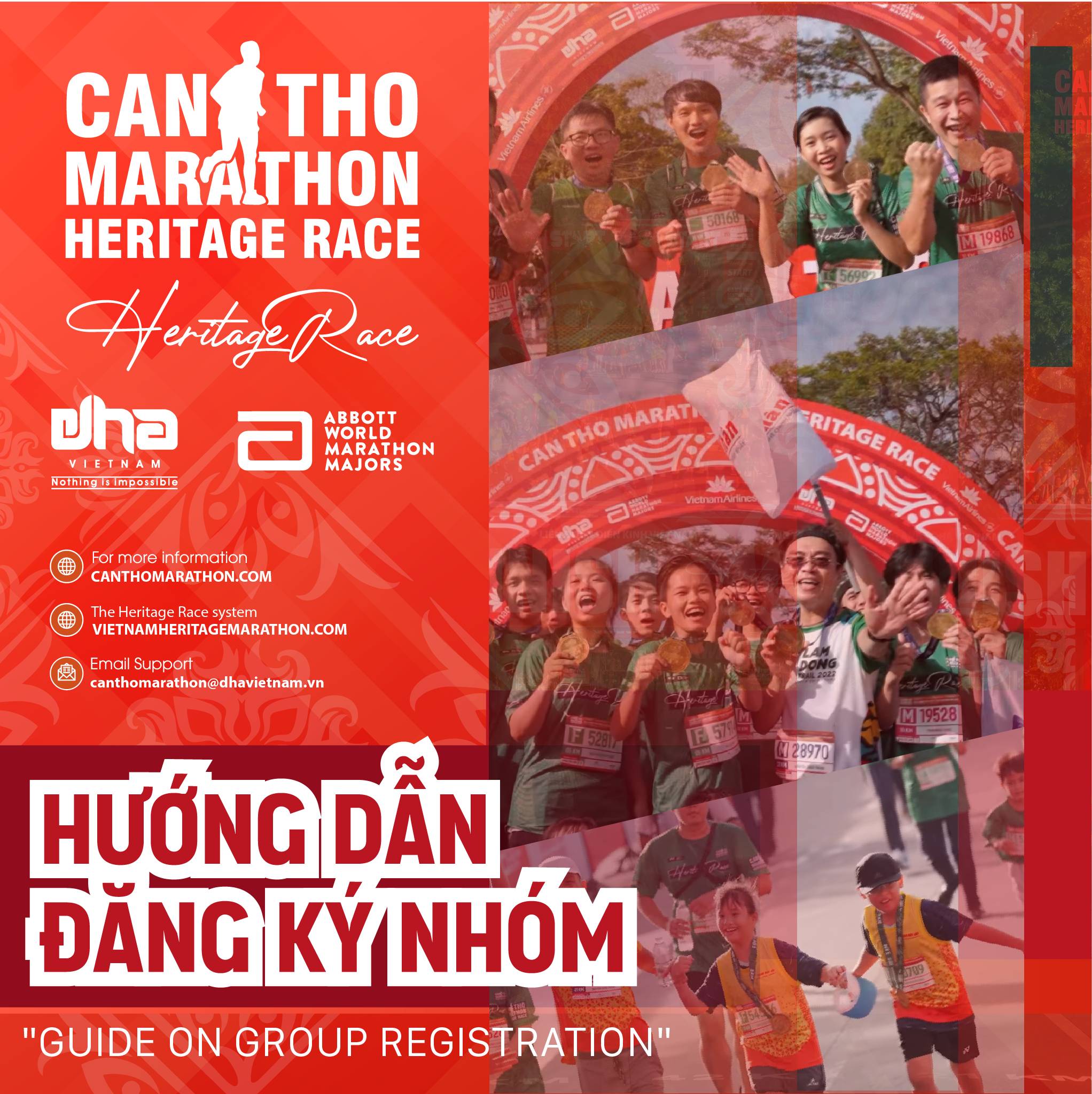 Can Tho Marathon – A Heritage Race 2023: Group Registration